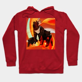 Taiga on Fire Hoodie